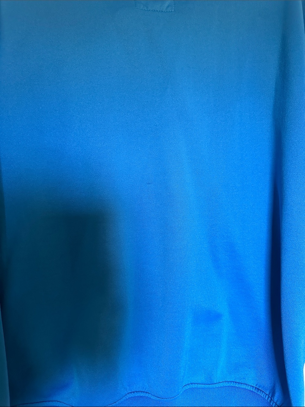 Blue and Black Striped Full-Zip Jacket - Picture 8 of 8